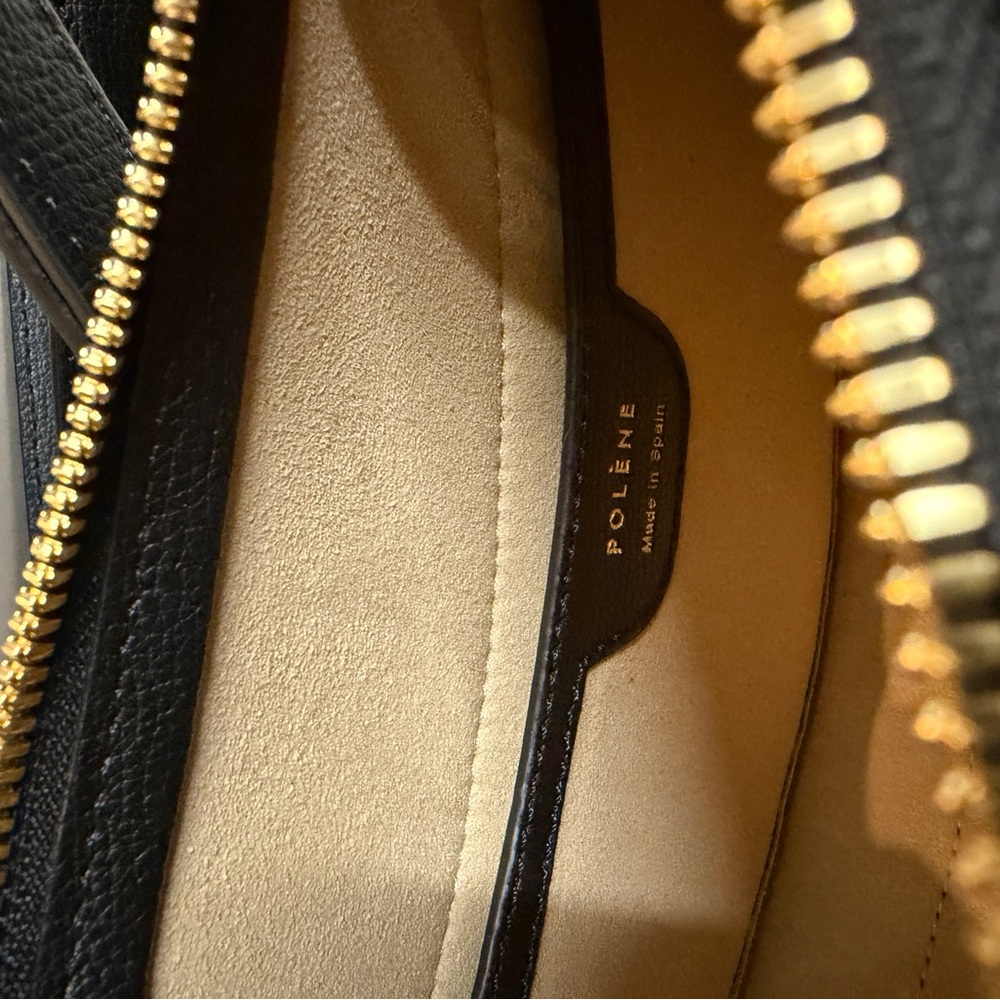 Polene Classic Black Shoulder Bag - Picture 10 of 14